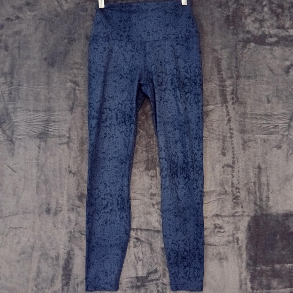 Yogalicious Leggings Womens Small Blue Lux‎ Everyday Tight High Waisted Yoga